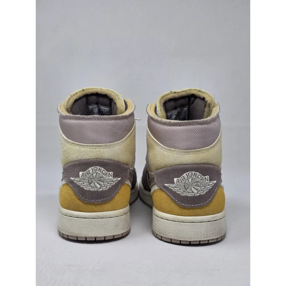 Air Jordan 1 Mid SE Craft Inside Out Taupe Haze DM9652 102 Men Sz 10 Brown White